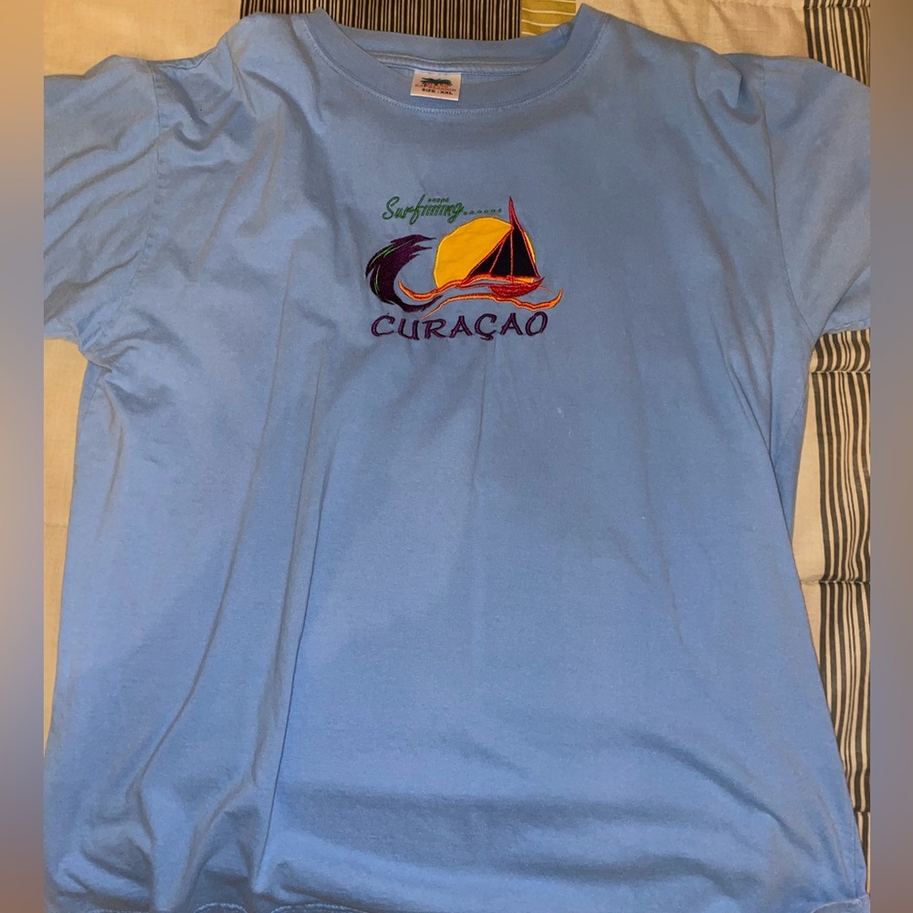 Blue Graphic Tee